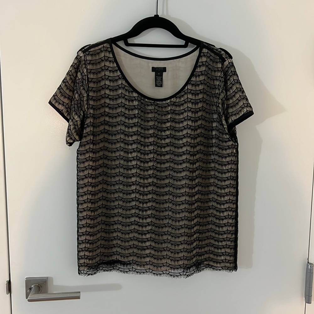 J Crew lace top